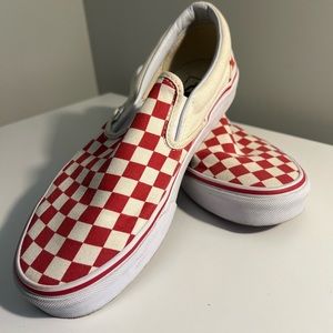 Classic Slip-On 'Checkerboard Red'